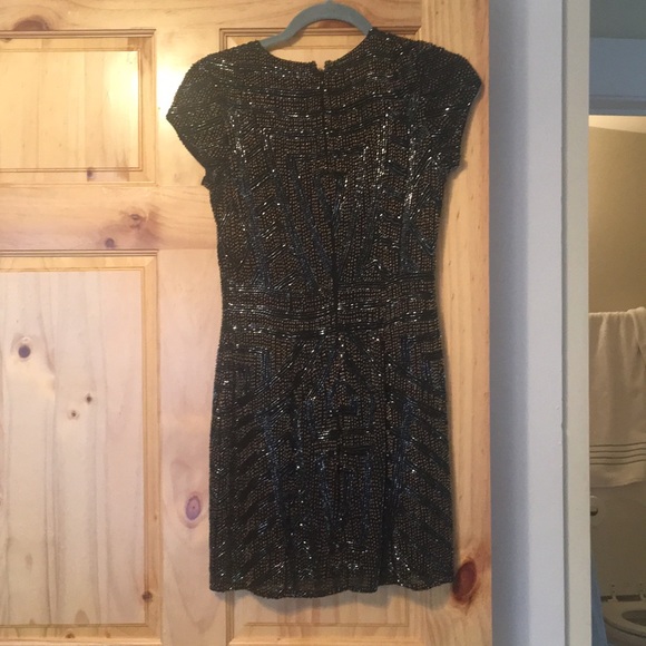 Parker NY XS beaded mini dress - Picture 3 of 4